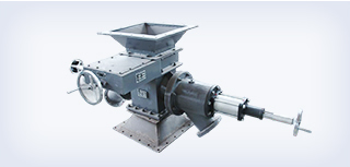 HKD型庫底卸料器帶有流化裝置